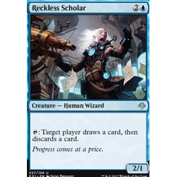 Magic löskort: Archenemy: Nicol Bolas: Reckless Scholar
