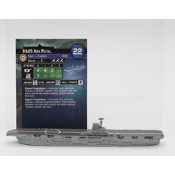 A&A Naval Miniatures Game: UK: HMS Ark Royal 7/64