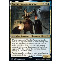 Magic löskort: Magic löskort: Commander: Dominaria United: Ayesha Tanaka, Armorer (Foil) (Japansk)