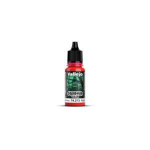 Vallejo Squidmar Color: 213 - Deadliest Red (18ml)