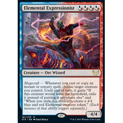 Magic Löskort: Strixhaven: School of Mages: Elemental Expressionist