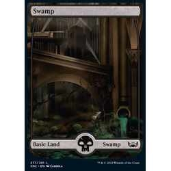 Magic löskort: Streets of New Capenna: Swamp (Foil)