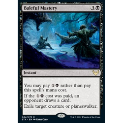 Magic Löskort: Strixhaven: School of Mages: Baleful Mastery (Foil)