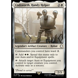 Magic löskort: Universes Beyond: Fallout: Codsworth, Handy Helper