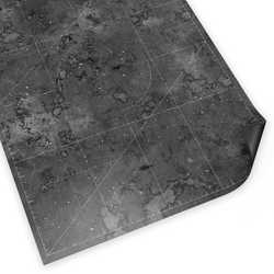 Neoprene Mat 44x60" Wasteland Asphalt with deployment lines (112x152cm)