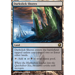 Magic löskort: Scars of Mirrodin: Darkslick Shores