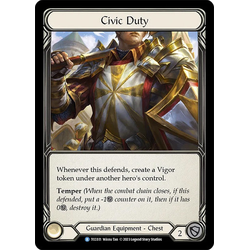 FaB Löskort: Round the Table: Civic Duty