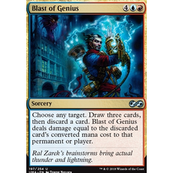 Magic löskort: Ultimate Masters: Blast of Genius