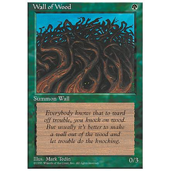 Magic löskort: 4th Edition: Wall of Wood