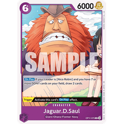 One Piece Löskort: A Fist of Divine Speed: Jaguar.D.Saul