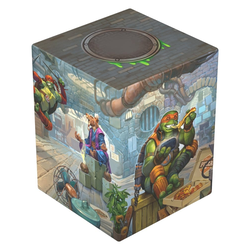 Ultimate Guard RTE Boulder™ Deck Case 100+ Standard Size "Teenage Mutant Ninja Turtle" - Turtle Lair