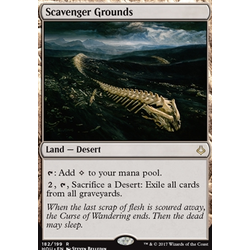 Magic löskort: Hour of Devastation: Scavenger Grounds