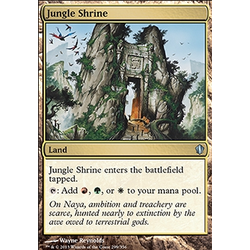 Magic löskort: Commander 2013: Jungle Shrine