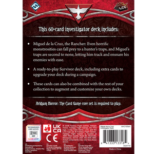 Arkham Horror: The Card Game - Miguel de la Cruz Investigator Deck