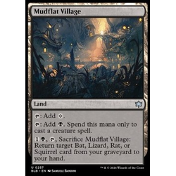 Magic löskort: Bloomburrow: Mudflat Village
