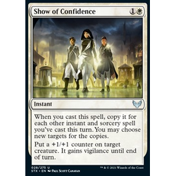 Magic Löskort: Strixhaven: School of Mages: Show of Confidence