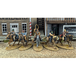 Dead Man's Hand: Mounted Gunfighters Plastic Box (10)