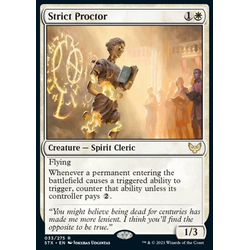 Magic Löskort: Strixhaven: School of Mages: Strict Proctor (Foil)