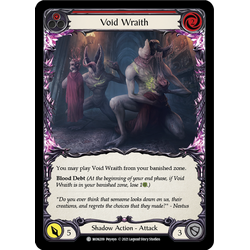 FaB Löskort: Monarch Unlimited: Void Wraith (Red) (Rainbow Foil)