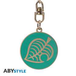 Animal Crossing Nyckelring – Leaf Logo 3 cm