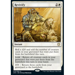 Magic löskort: Commander: Adventures in the Forgotten Realms: Revivify