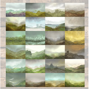 Jon Hodgson Backdrops: Book One (A4)