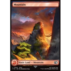 Magic löskort: Magic: The Gathering - FINAL FANTASY: Mountain (V.1)
