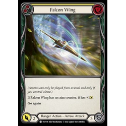 FaB Löskort: Outsiders: Falcon Wing (Yellow) (Rainbow Foil)