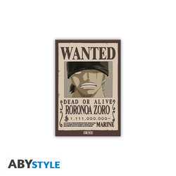 One Piece Magnet – Wanted Zoro 5,5 × 8 cm