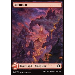 Magic löskort: Lorwyn Eclipsed: Mountain  (alternative art)