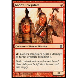 Magic löskort: Saviors of Kamigawa: Godo's Irregulars