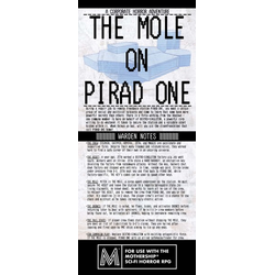 Mothership RPG: The Mole on PIRAD ONE Reprint
