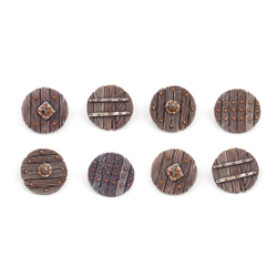 Tabletop-Art: Fantasy Warrior Shields - Set 1 (8)