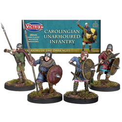 Victrix: Carolingian Franks Unarmoured Infantry  (plastic) (36)