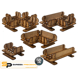 Zone Theta Ground Level Gantry Battle Set (28mm)
