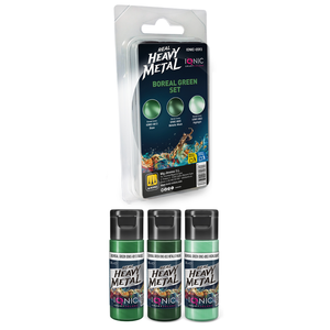 IONIC Real Heavy Metal: Boreal Green Set (3x20 ml)