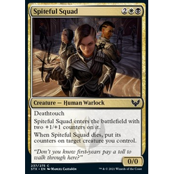 Magic Löskort: Strixhaven: School of Mages: Spiteful Squad