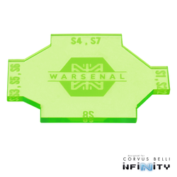 Infinity Gap Key Flourescent Green (1st)