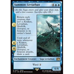 Magic löskort: Magic: The Gathering - FINAL FANTASY: Summon: Leviathan