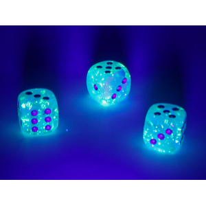 Luminary™ Sky/silver (36-dice set)