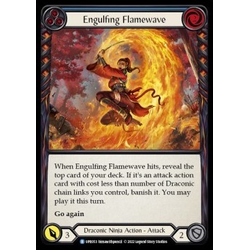 FaB Löskort: Uprising: Engulfing Flamewave (Blue)