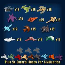 Star Trek Ascendancy: Escalation Pack Collection (12 sets)