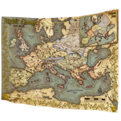 Ars Magica 5th ed: Mythic Europe Fabric Map