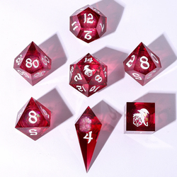 Sharp Edge Liquid Core Dice Set Shadowfae Euphoria