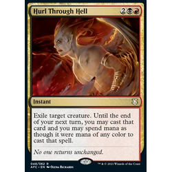 Magic löskort: Commander: Adventures in the Forgotten Realms: Hurl Through Hell