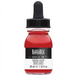 Acrylic Ink: Naphthol Crimson (30ml)