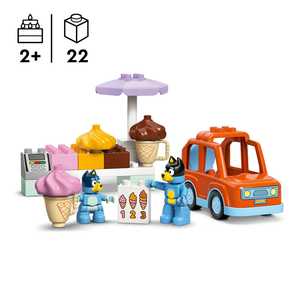 LEGO DUPLO Bluey Glassutflykt med Bluey 10458