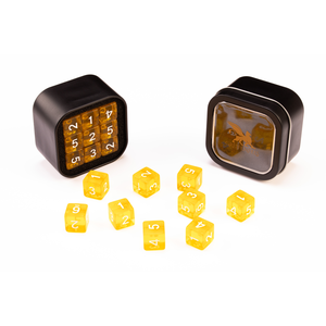 D6 Series: Transparent, Yellow - 18-die Set (Acrylic)