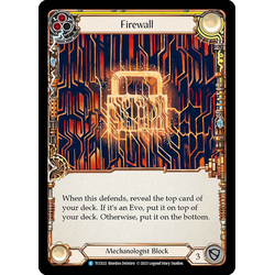 FaB Löskort: Round the Table: Firewall (Yellow)