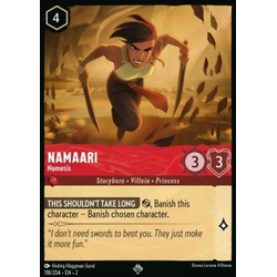 Lorcana Löskort: Rise of the Floodborn: Namaari - Nemesis